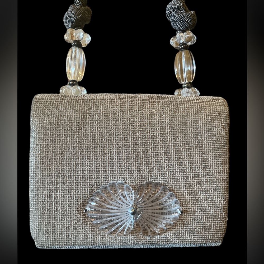 Rafael Sanchez evening bag with gorgeous detail